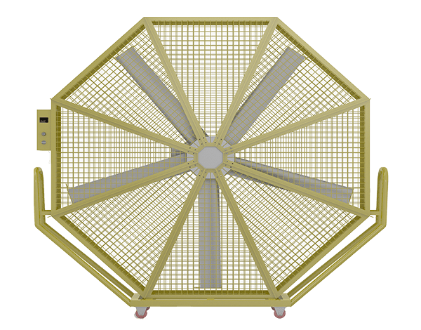 Quạt trần công nghiệp HVLS Greentec - Hình ảnh 1