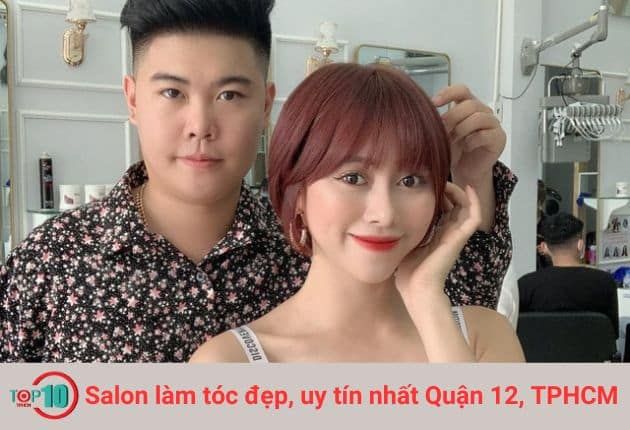 Salon Tú Ka Wa là một trong những tiệm làm tóc nổi tiếng ở Quận 12