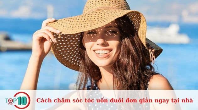 Bảo vệ tóc khỏi ánh nắng mặt trời