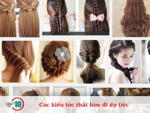 Những kiểu tóc thắt bím lý tưởng cho các buổi tiệc