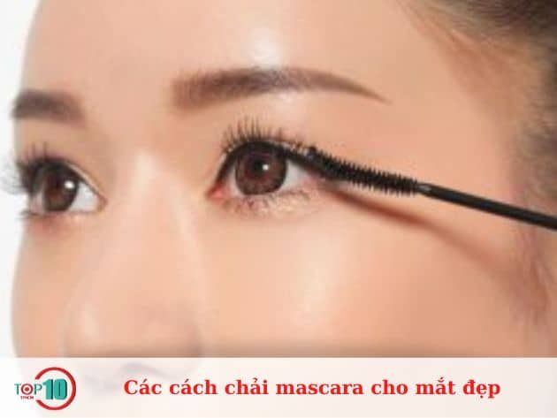 Các phương pháp chải mascara để có đôi mắt đẹp