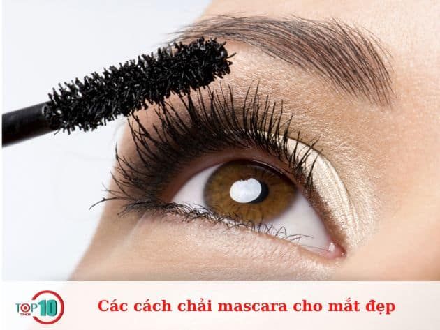 Các phương pháp chải mascara để có đôi mắt lôi cuốn