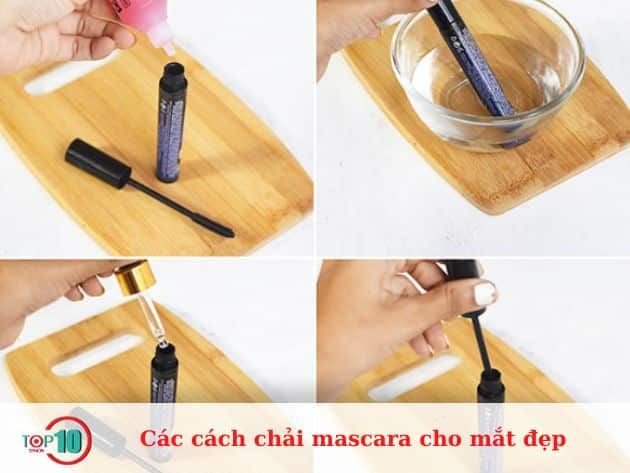 Các phương pháp chải mascara để có đôi mắt đẹp