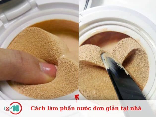 Hướng dẫn làm phấn nước tại nhà một cách đơn giản