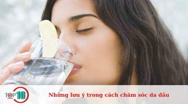 Đảm bảo cung cấp đủ nước cho cơ thể