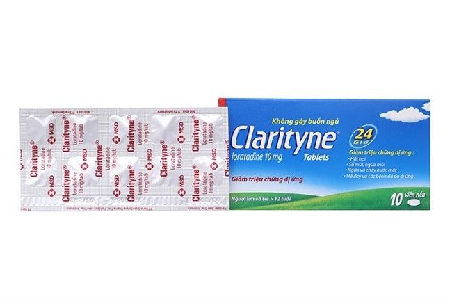 Clarityne nằm trong danh sách các thuốc chống dị ứng hàng đầu hiện nay