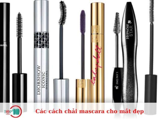 Các phương pháp chải mascara để có đôi mắt đẹp