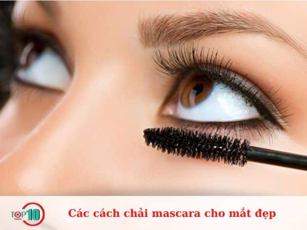 Các phương pháp chải mascara để có đôi mắt đẹp