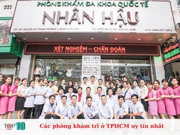 Danh sách các phòng khám trĩ uy tín tại TPHCM