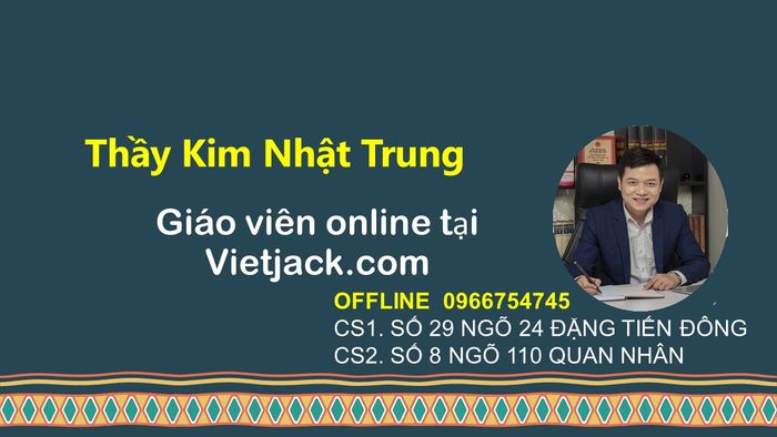 Thầy Kim Nhật Trung - Chuyên gia luyện thi Vật lý 9, 10, 11, 12 hình 1