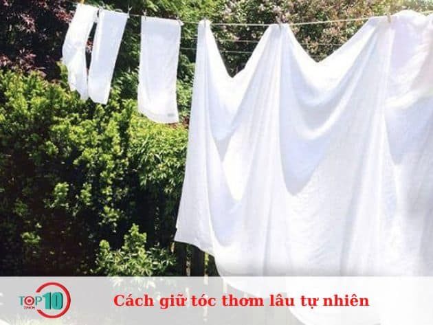 Cách giữ cho tóc thơm lâu một cách tự nhiên