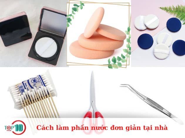 Hướng dẫn làm phấn nước đơn giản tại nhà