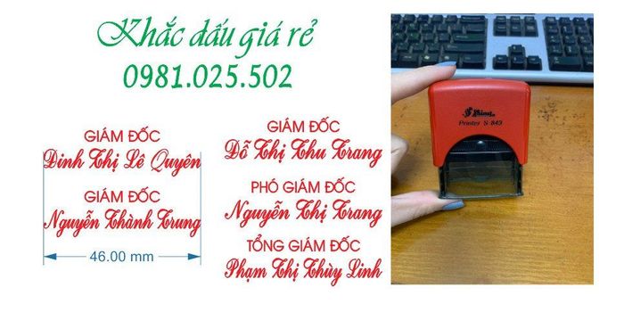 Hình ảnh Khắc Dấu Thăng Long số 1