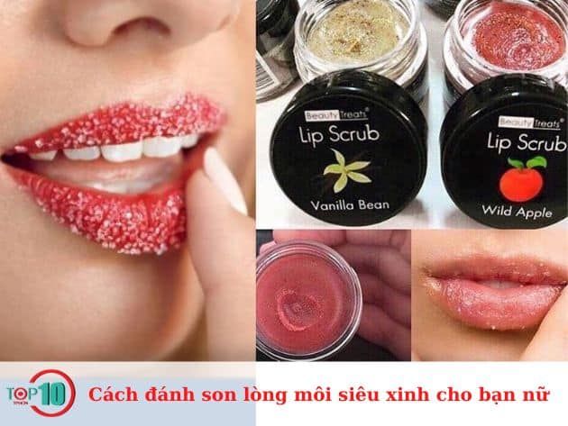 Hướng dẫn tô son lòng môi đẹp mắt cho các bạn nữ