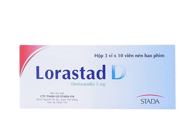 Lorastad nằm trong danh sách 10 loại thuốc chống dị ứng hiệu quả nhất hiện tại