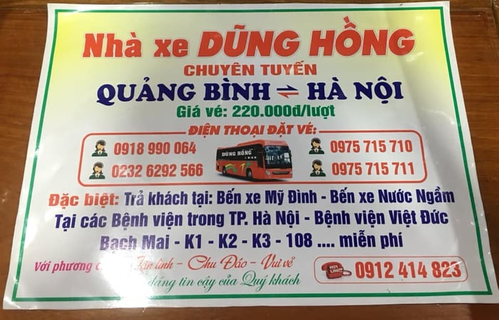 Hình ảnh Nhà Xe Dũng Hồng 2