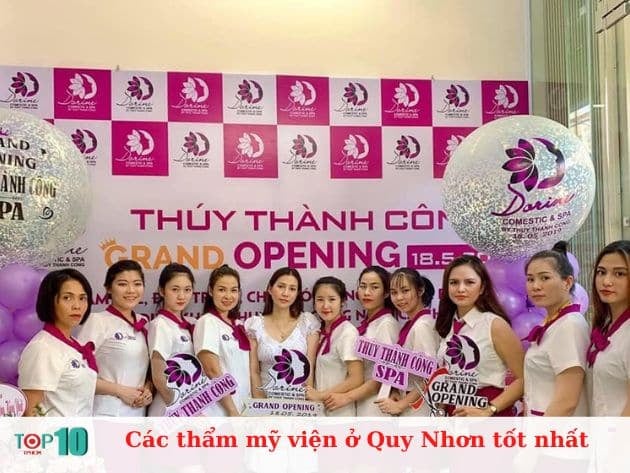 Các thẩm mỹ viện hàng đầu tại Quy Nhơn