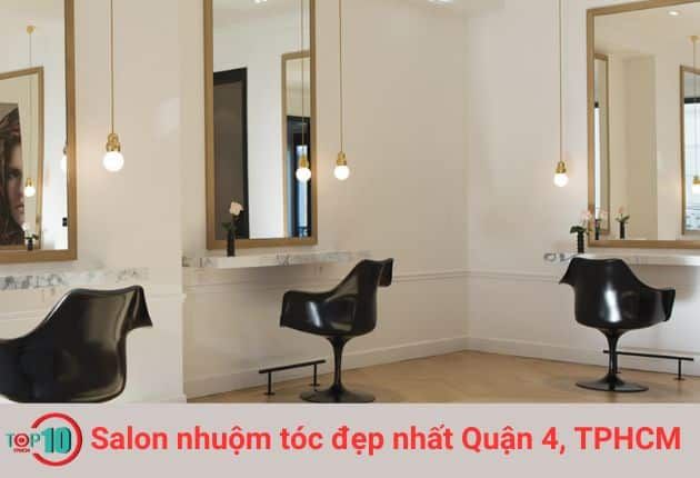 Paris Hair Salon nổi tiếng với dịch vụ nhuộm tóc chất lượng tại Quận 4