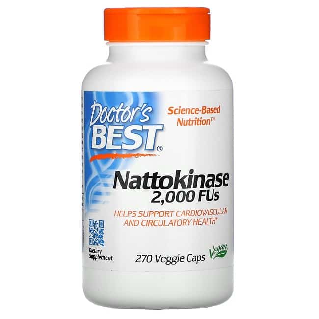 Viên uống chống đột quỵ Doctor’s Best Nattokinase của Mỹ