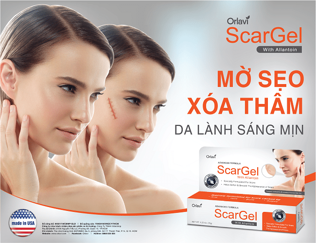 Gel trị sẹo Orlavi Scargel