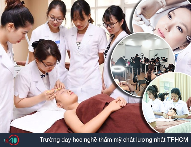 10 trường đào tạo thẩm mỹ tốt nhất tại TPHCM