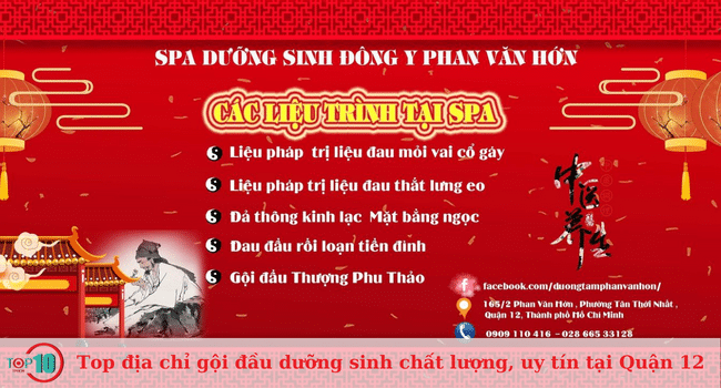 Những địa chỉ gội đầu dưỡng sinh hàng đầu tại Quận 12 với chất lượng và uy tín vượt trội