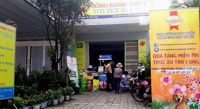 Phòng khám thú y Titi Pet Shop tại Đà Nẵng