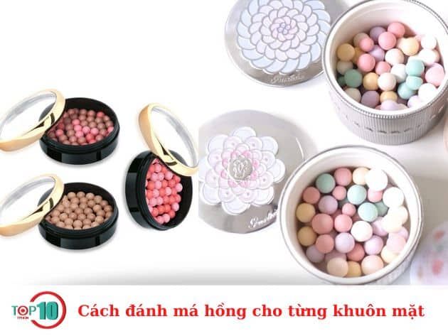 Hướng dẫn đánh phấn má hồng cho từng loại khuôn mặt