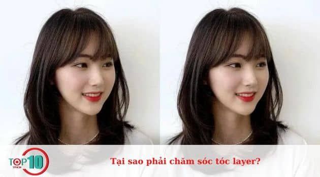 Tại sao cần chăm sóc tóc layer?