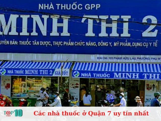 Các tiệm thuốc uy tín tại Quận 7
