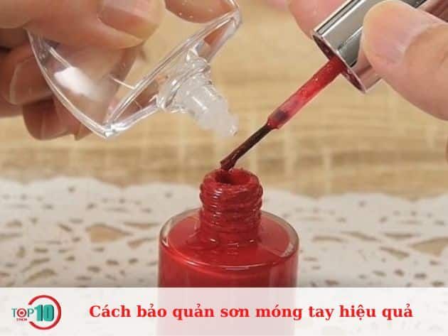 Cách giữ sơn móng tay bền lâu