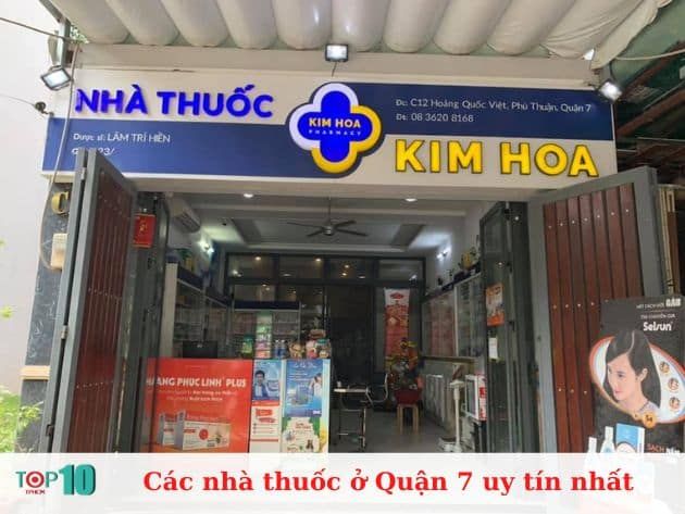 Các nhà thuốc ở Quận 7 uy tín nhất