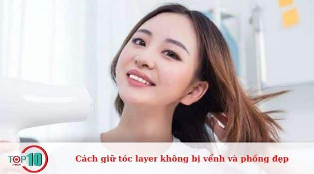 Sấy tóc đúng cách