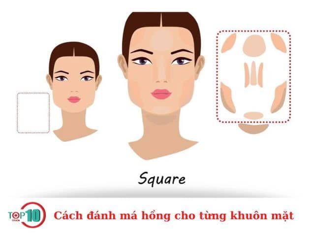 Hướng dẫn đánh má hồng cho các loại khuôn mặt