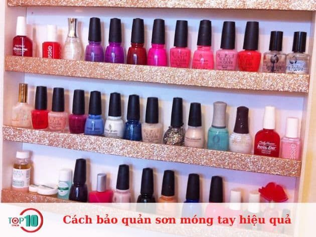 Cách giữ cho sơn móng tay bền lâu