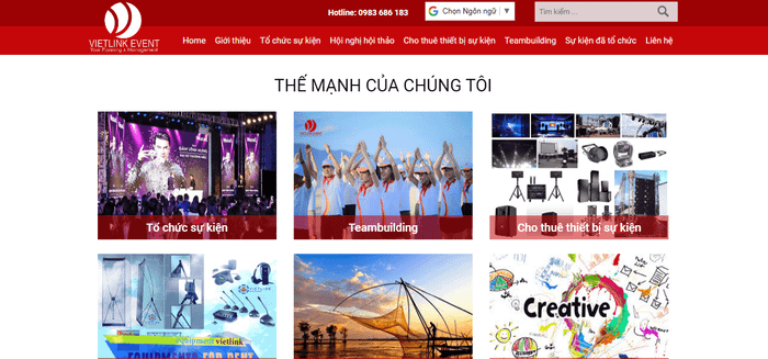 dịch vụ tổ chức sự kiện Hà Nội
