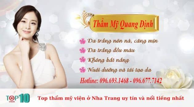 Trung Tâm Thẩm Mỹ Quang Định