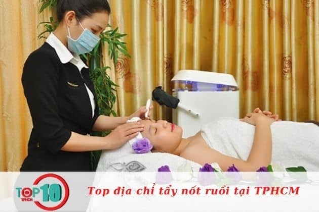 Địa chỉ xóa nốt ruồi uy tín hàng đầu tại Sài Gòn | Nguồn: H&T spa