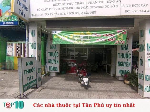 Những nhà thuốc đáng tin cậy và chất lượng nhất tại quận Tân Phú