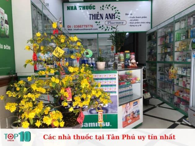 Những nhà thuốc hàng đầu và đáng tin cậy tại quận Tân Phú