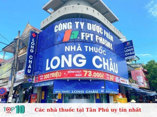 Danh sách các nhà thuốc uy tín và chất lượng nhất tại quận Tân Phú