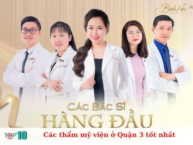 Các thẩm mỹ viện hàng đầu tại Quận 3