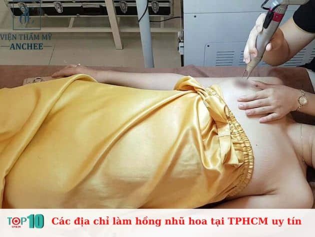 Các địa chỉ làm hồng nhũ hoa tại TPHCM uy tín