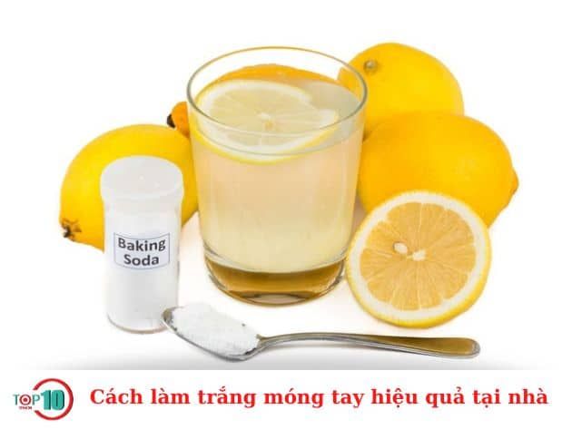 Những cách làm trắng móng tay hiệu quả tại nhà