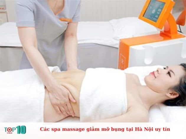 Các địa chỉ spa massage giảm mỡ bụng uy tín tại Hà Nội