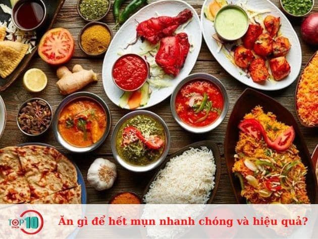 Nên ăn gì để da hết mụn nhanh chóng và hiệu quả?