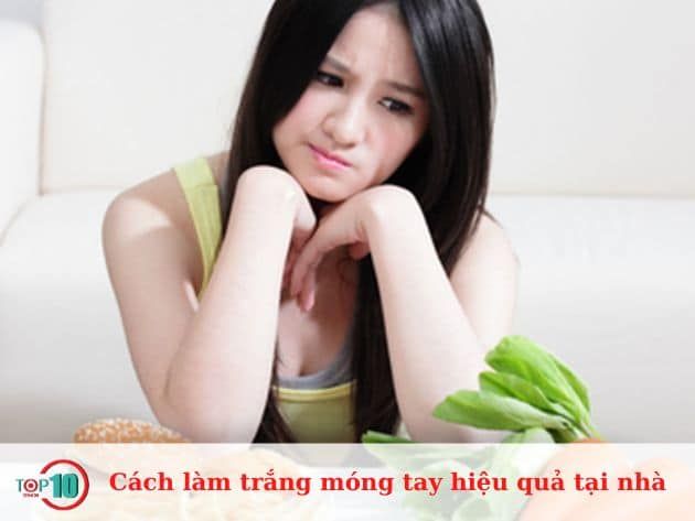 Cách làm trắng móng tay hiệu quả tại nhà