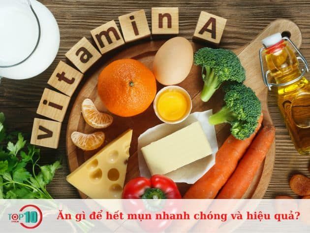 Ăn gì để loại bỏ mụn nhanh chóng và hiệu quả?