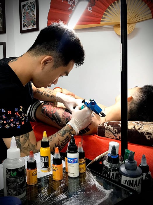 Sĩ Điều Tattoo hình ảnh 3