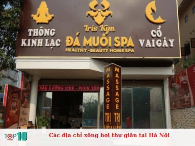 Các địa chỉ xông hơi thư giãn tại Hà Nội